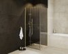BESCO Kabina prysznicowa Pixa Gold 90x90 Prawa PKP-90-195G